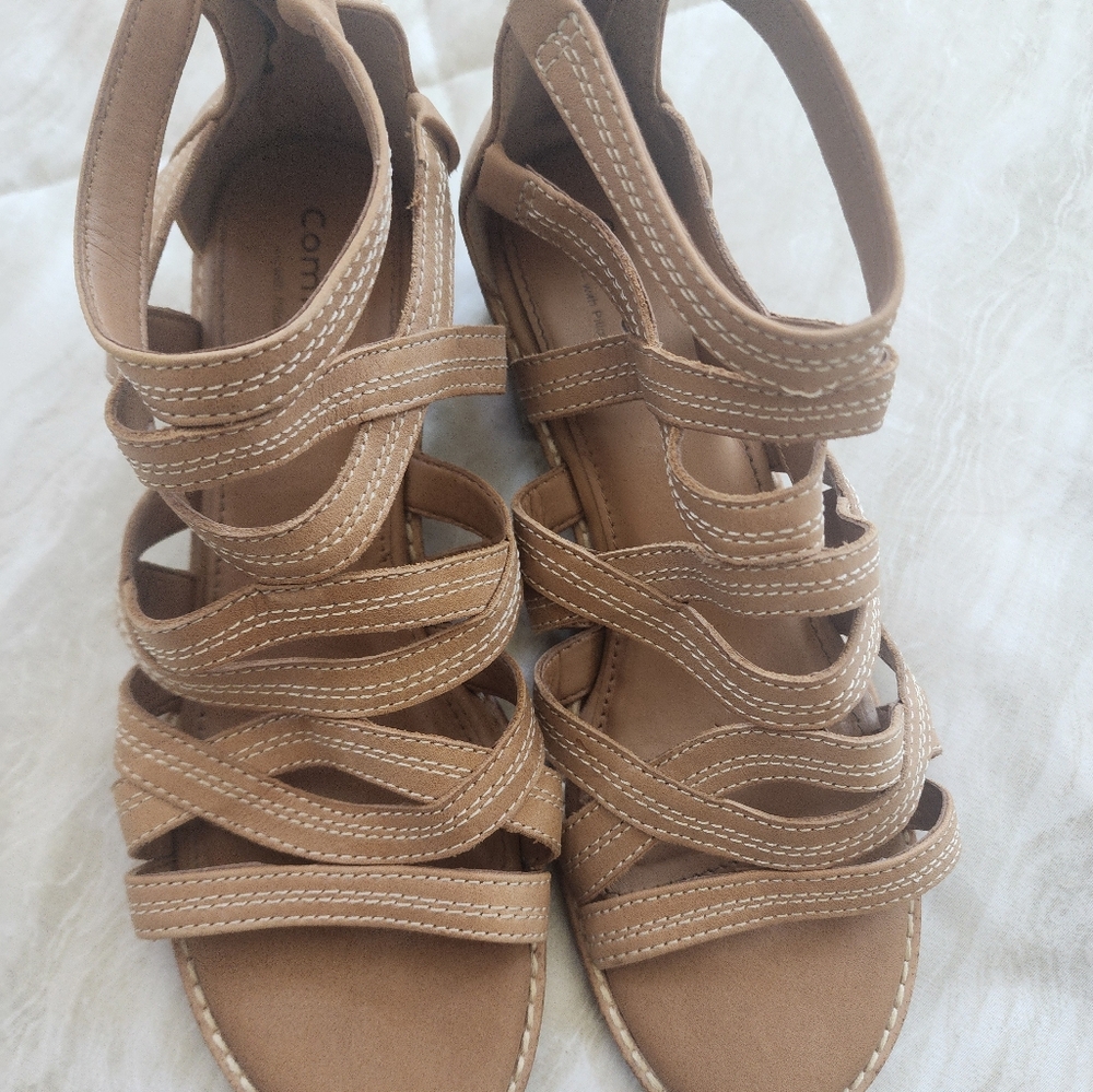 Comforting with pillow top sandals
